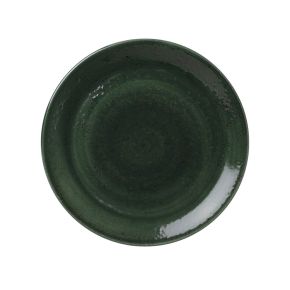 Vesuvius Burnt Emerald Coupe Plate 15.25cm (6")