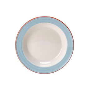 Rio Blue Slimline Soup Plate 21.5cm 39.75cl (8 1/2" 14oz)