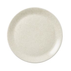 Ink Crackle Taupe Coupe Plate 28cm (11")