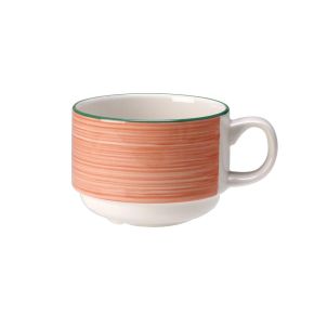 Rio Pink Slimline Stacking Cup 20cl (7oz)