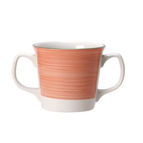 Rio Pink Double Handled Mug 28.5cl (10oz)
