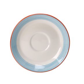 Rio Blue Slimline Saucer 15.25cm (6")
