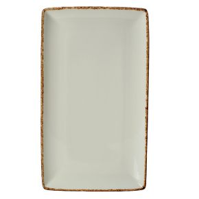 Brown Dapple Rectangle Three 32 x 19cm (12 1/2 x 7 1/2")