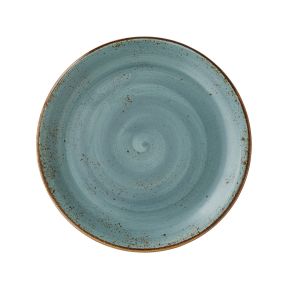 Craft Blue Coupe Plate 25.25cm (10")