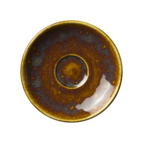 Vesuvius Amber Liv Saucer 12.5cm (4 7/8")