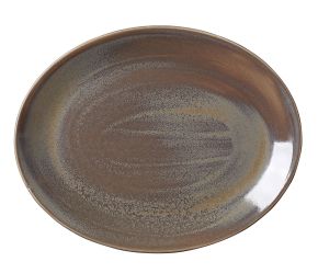 Revolution Granite Oval Coupe Plate 34.25cm (13 1/2")