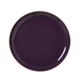 Nyx Damson Nordic Coupe Plate 25.25cm (10")