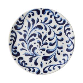 Messina Blue Coupe Plate 28cm (11")