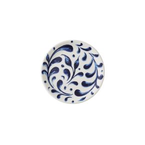 Messina Blue Coupe Plate 15.25cm (6")