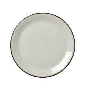Charcoal Dapple Coupe Plate 25.25cm (10")