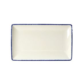 Blue Dapple Rectangle One 27 x 16.75cm (10 5/8 x 6 5/8")