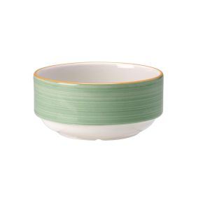 Rio Green Unhandled Stacking Soup Cup 28.5cl (10oz)
