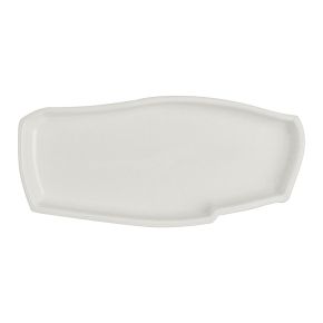 White Album Geometric Tray 13 x 6 x 1.5cm (5 1/8 x 2 3/8 x 5/8")