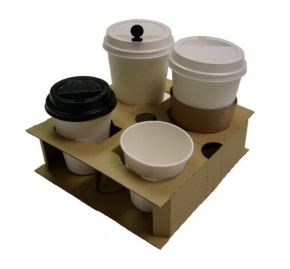 PortaTray Hot and Cold Drink Carrier Tray
