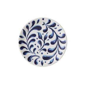 Messina Blue Coupe Plate 20.25cm (8")