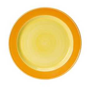 Freedom Yellow Slimline Plate 23cm (9")