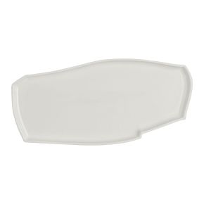 White Album Geometric Tray 26 x 12.5 x 1.5cm (10 1/4 x 4 7/8 x 5/8")