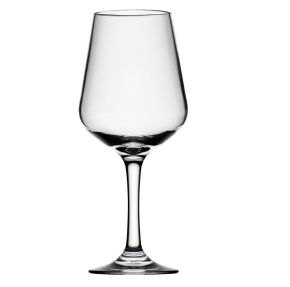 Polycarbonate Wine Glass, Lucent Newbury, 16oz
