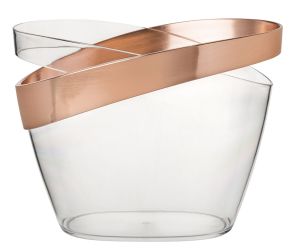 Ice Bucket, Copper Banded