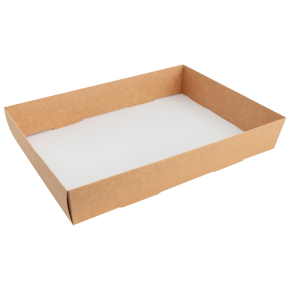 Platter Box, Base Only, Large, Kraft