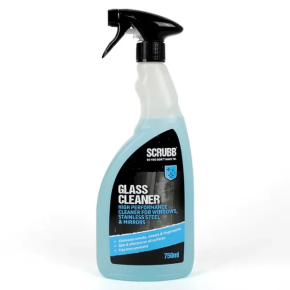 SCRUBB Glass Cleaner 750ml Trigger Spray