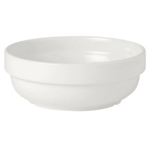 Simplicity White Stacking Bowl 13cm 37cl (5 1/8" 13oz)