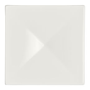 White Album Square Elevation w/ Indent 10 x 10 x 1.9cm (4 x 4 x 3/4")