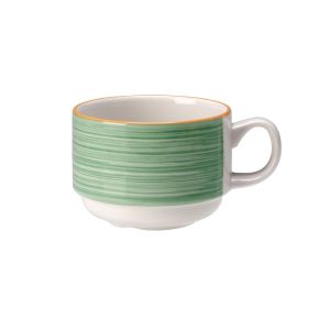 Rio Green Slimline Stacking Cup 17cl (6oz)