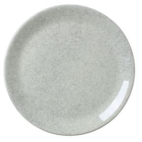 Ink Crackle Grey Coupe Plate 20.25cm (8")