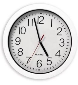 Kitchen Clock, Wall Mounted, 240mm