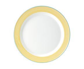 Rio Yellow Slimline Plate 23cm (9")