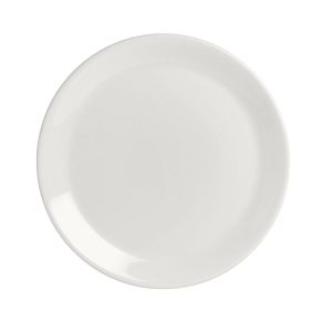 Taste White Coupe Plate 25.25cm (10")