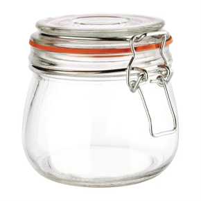 Preserve Jar, Clip Top, 500ml