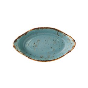 Craft Blue Oval No1 Eared Dish 20 x 11cm (7 7/8 x 4 3/8")