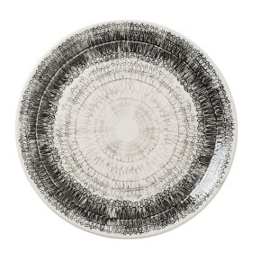 Petra Graphite Coupe Plate 28cm (11")