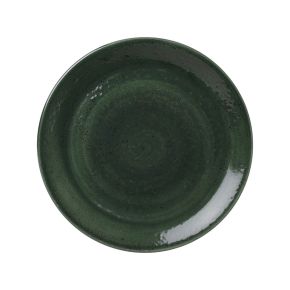 Vesuvius Burnt Emerald Coupe Plate 23cm (9")