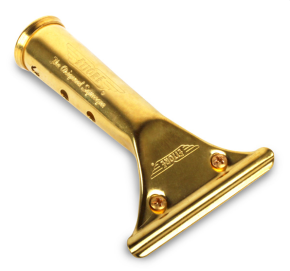 Squeegee, Handheld, Ettore, Brass, Short