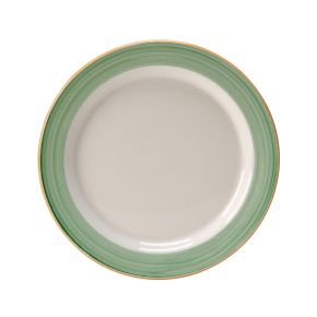 Rio Green Slimline Plate 27cm (10 5/8")