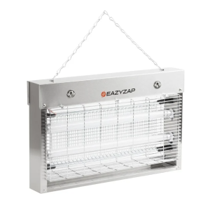 Fly Zapper, Eazyzap, Stainless Steel, LED