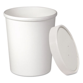 Dart KHB32A Flexstyle Double Poly Paper,Food Container & Lids 32oz