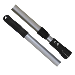 SYR Interchange Telescopic Aluminium,Handle 90-180cm Black