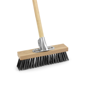 JanSan Steel Wire Broom Brush & Handle (Kit)