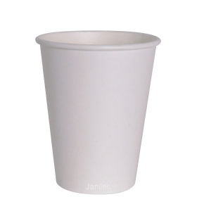 JanSan Paper Hot Cup White 12oz 355ml