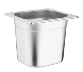 Gastro Container, Stainless Steel, 1/6, 150mm