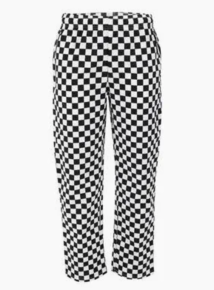Chef Trousers, Check, XL