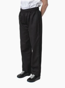 Chef Trousers, Black, XL