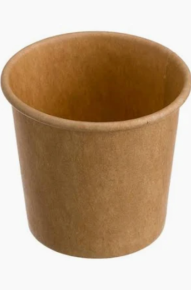 Condiment Portion Pots, 1oz, Kraft Paper