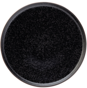 Plate, Obsidian, 8''
