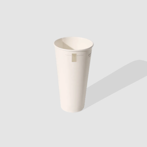 Cold Cup, Pint, Paper, with Window, UKCA