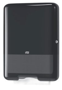 Dispenser, Hand Towel, C/Single Fold, Black, Tork H3